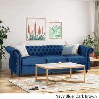 Modern Blue New Design Multicoloured  Luxury Vintage Tufted Velvet Cheap Classic Chesterfield Sofa