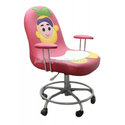 2015 pink leather child chairs /360 swivel cartoon mini childen sofa / children computer chairs/studying chair /kids chair c113